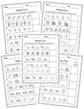 Image result for First Grade Math Patterns Worksheets
