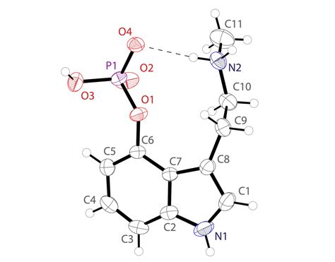 Image result for Psilocybin Compound Structure