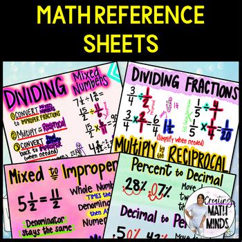 Reference Math Sheets PDF に対する画像結果