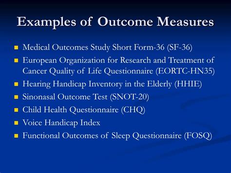 Image result for Outcome Research Example