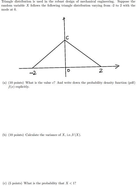 Afbeeldingsresultaten voor Probability of Random Variable in Triangle Distribution