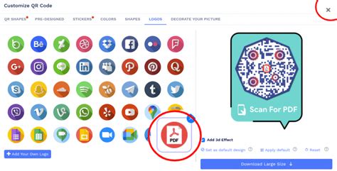 QR Code PDF Download に対する画像結果