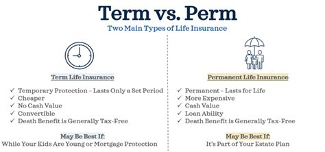 Image result for Term vs Perm Life Insurance