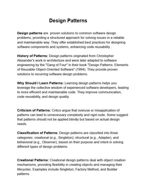 Document Structure of a Design Pattern に対する画像結果