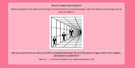 Image result for Depth Perception Test Printable