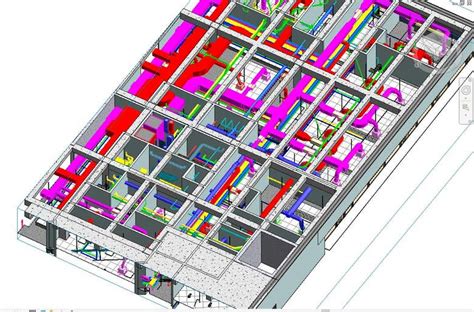 Toradh íomhá ar MEP Revit Model Design Option