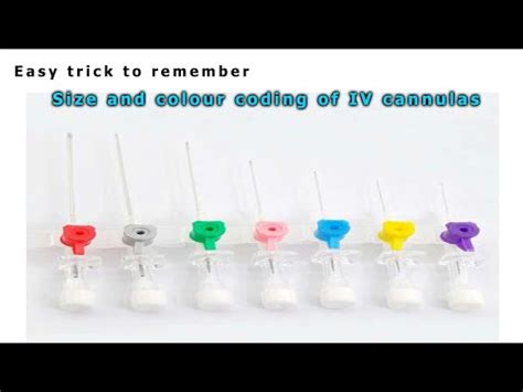 Image result for IV Cannula Color Coding