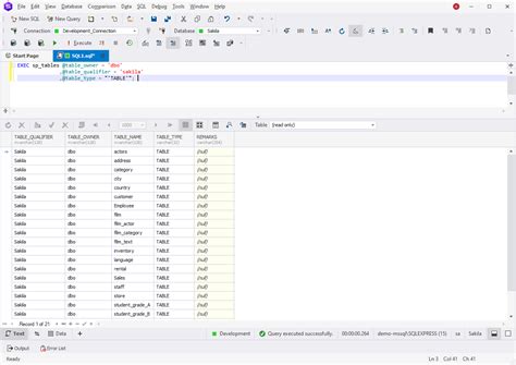 Image result for SQL Examples with Tables