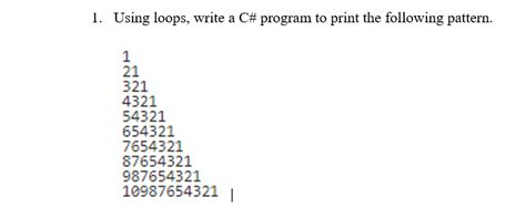 Image result for Pattern Using Loop in C Programing