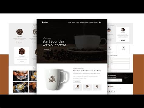 Image result for Coffee Design HTML and CSS