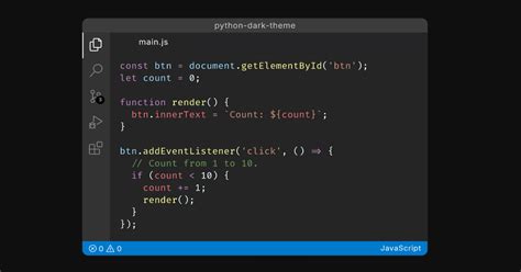 Python Stuff Dark Theme に対する画像結果