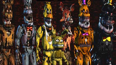 Image result for F-NaF All Animatronics