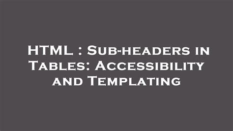 Image result for HTML Table with Sub Table