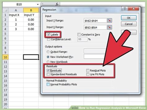 Image result for Regression Output Excel