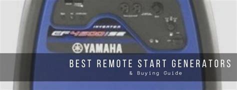 Image result for Remote Start Generator