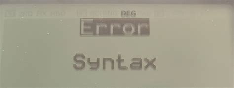 Syntax Error Number に対する画像結果