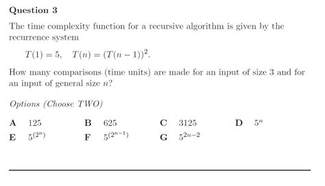 Find Time Complexity of Recursive Algorithm માટે ઇમેજ પરિણામ