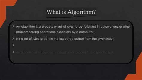 Explaining an Algorithm in a Presentation に対する画像結果
