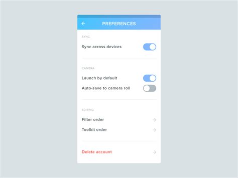 Select Preference UI Designs に対する画像結果