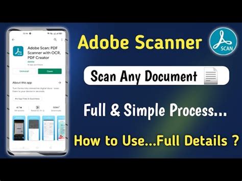 Toradh íomhá ar Using Adobe Scanner