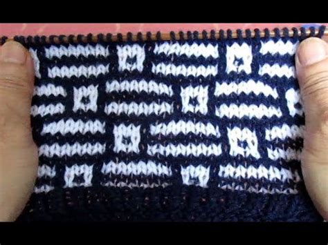 Toradh íomhá ar 2 Color Slip Stitch Knit Patterns