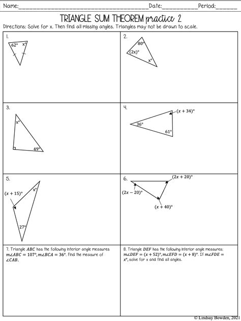 Image result for Triangle Sum Theorem