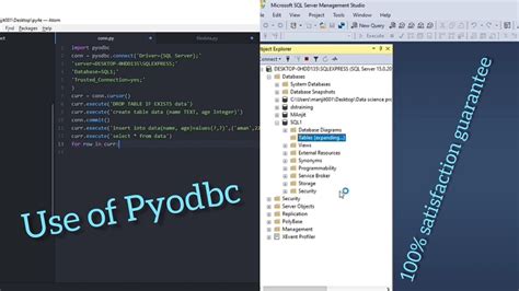Image result for How to Connect Python to SQL Server Using Pyodbc in Tamil