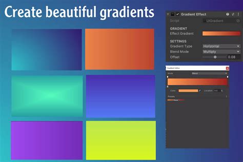 Toradh íomhá ar GUI Gradient