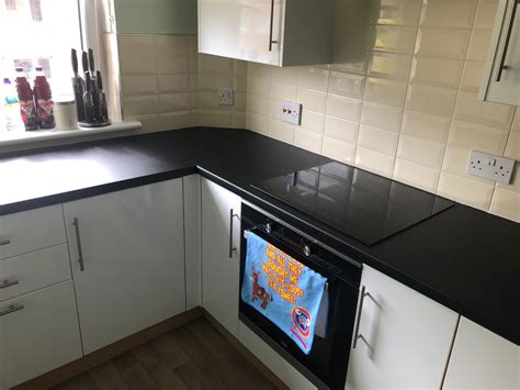 Image result for Wrapping Kitchen Worktops