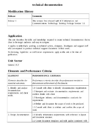 19 Technical Documentation Templates In PDF MS Word Software Technical ...