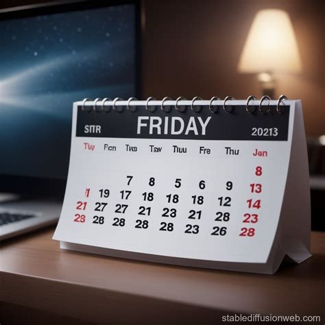 Image result for Calendar with Only Friday