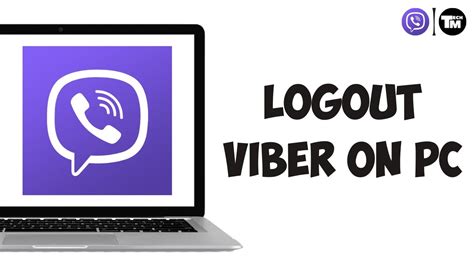 Image result for How to Logout Viber On PC