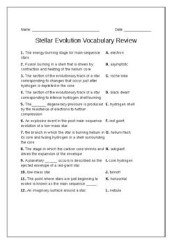 Image result for Stellar Evolution Section Answer Key