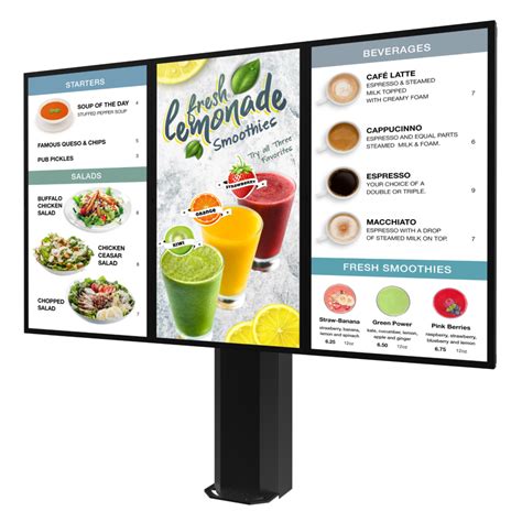 Afbeeldingsresultaten voor Outdoor Digital Menu Boards
