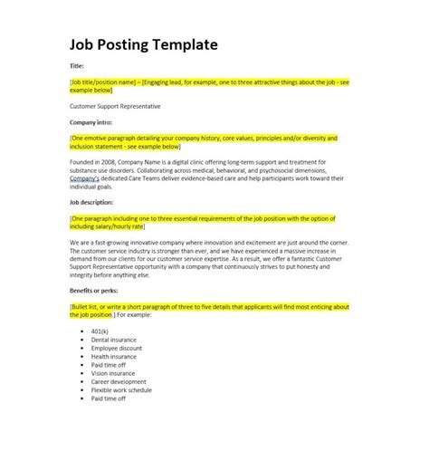 Afbeeldingsresultaten voor Job Posting Template Form Using Bootstrap 5