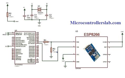 Image result for 8051 Pic Microcontroller Using Wi-Fi Module