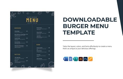 Burger Menu Tamplet에 대한 이미지 결과