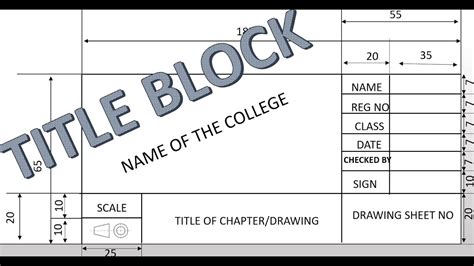 Image result for Engineering Drawing Title Block