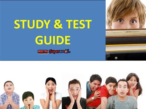 Printable Study Guide for Test に対する画像結果
