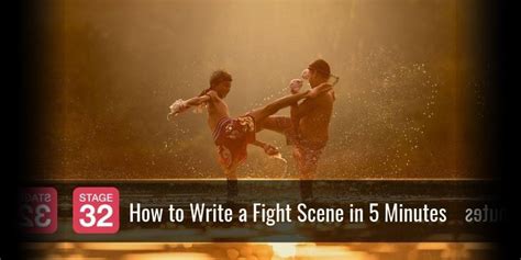 Image result for How to Write a Fight Scene Example