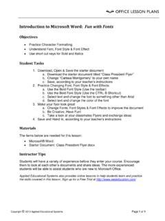 Image result for Introduction to Microsoft Word Lesson Plan