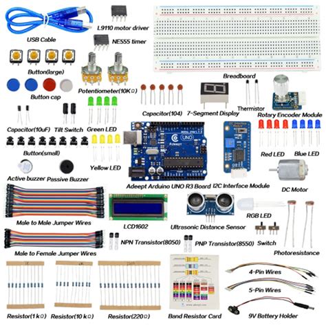 Afbeeldingsresultaten voor Arduino Educational Kit