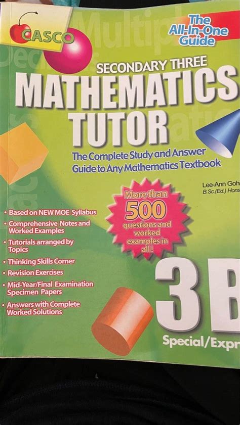 Toradh íomhá ar Form 3 Maths Questions