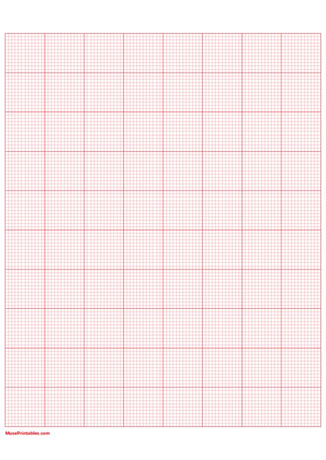 Image result for Graph Paper Printable Red