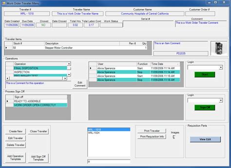 Image result for Machine Shop Work Order Management