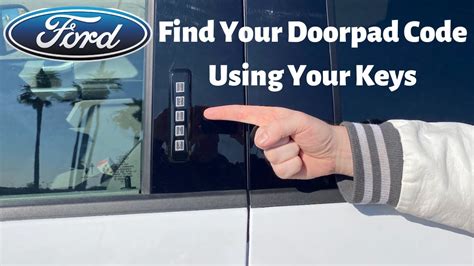 Image result for Where to Find 2019 Ford Escape Keyless Entry Code