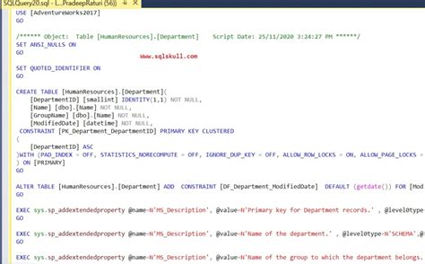 Image result for SQL Scripts Examples