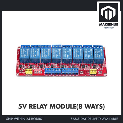 Afbeeldingsresultaten voor Maker Lab 8 Relay Module Circuit