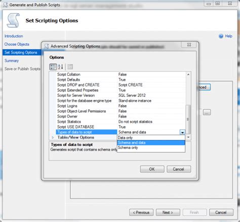 Toradh íomhá ar Script De Base De Datos