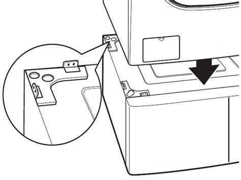 Image result for LG Washer Pedestal Removal